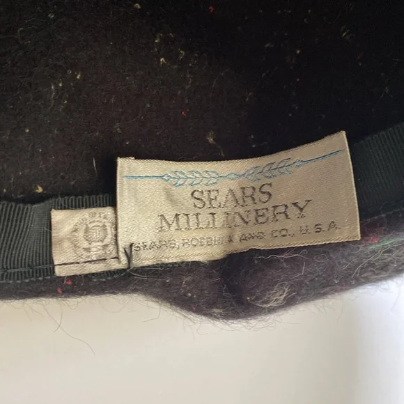 Vintage 60s Blended Felt Ribbon Trim Hat - Picture 10 of 10